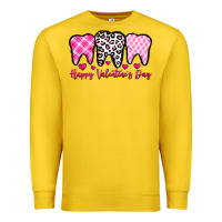 Lemon happy valentines day dentist Premium Sweatshirt - OliviaCreatesArt