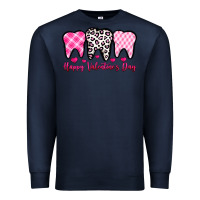Navy happy valentines day dentist Premium Sweatshirt - OliviaCreatesArt