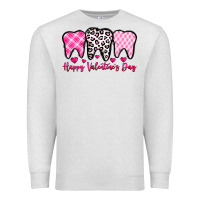 Oatmeal Heather happy valentines day dentist Premium Sweatshirt - OliviaCreatesArt