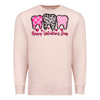 Pale Pink happy valentines day dentist Premium Sweatshirt - OliviaCreatesArt