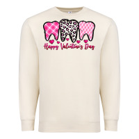 Sandshell happy valentines day dentist Premium Sweatshirt - OliviaCreatesArt