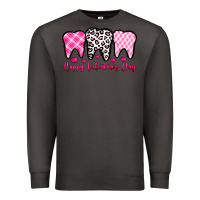 Smoke happy valentines day dentist Premium Sweatshirt - OliviaCreatesArt