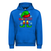 Cobalt Elf Your Text Urban Hoodie - CowhideDigitalArt