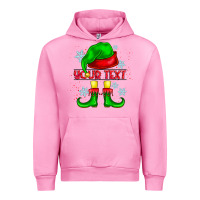 Fuchsia Pink Elf Your Text Urban Hoodie - CowhideDigitalArt
