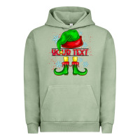 Pigment Oil Green Elf Your Text Urban Hoodie - CowhideDigitalArt