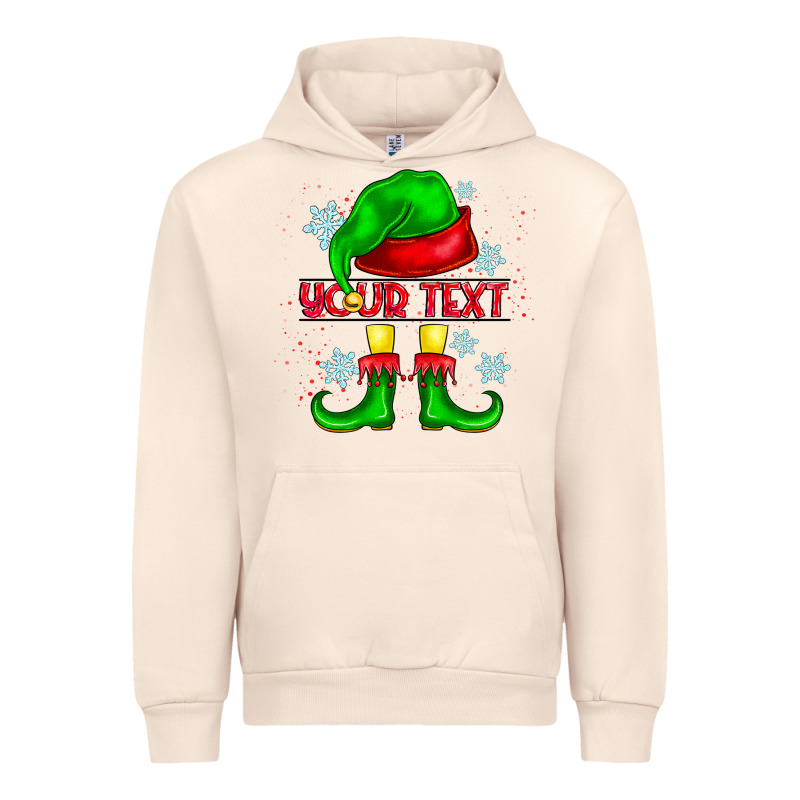 Elf Your Text Urban Hoodie by CowhideDigitalArt | Teevron
