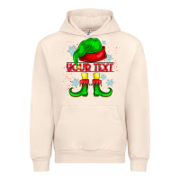 Sandshell Elf Your Text Urban Hoodie - CowhideDigitalArt