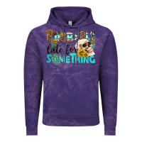 Cloud Purple probably late for something Vintage Hoodie - NancyCooperArtShop
