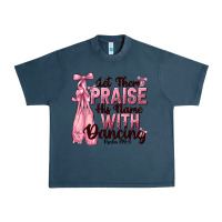 Midnight Navy let them praise his name with dancing Urban Heavy Tee - NancyCooperArtShop