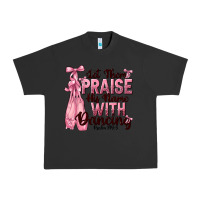 Pigment Black let them praise his name with dancing Urban Heavy Tee - NancyCooperArtShop