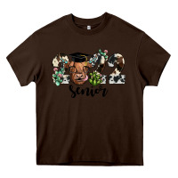 Chocolate Brown highland cow 2022 Heavy Core Tee - JahusDesignShop