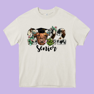 Highland Cow 2022 Heavy Core Tee Designed By Jahusdesignshop