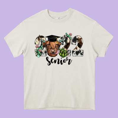 Highland Cow 2022 Heavy Core Tee Designed By Jahusdesignshop