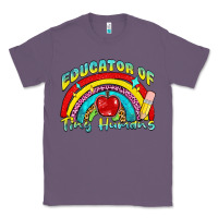 Lavender educator of tiny humans Classic Tee - NancyCooperArtShop