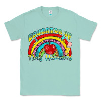 Seafoam educator of tiny humans Classic Tee - NancyCooperArtShop