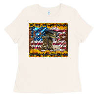 Bone westerm usa army boots Ladies Tee - Artiststas
