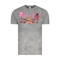 Cloud Rock sweetheart with bear Vintage Tee - NancyCooperArtShop