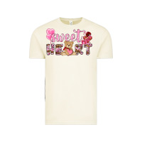 Vintage Arctic sweetheart with bear Vintage Tee - NancyCooperArtShop