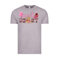 Vintage Zinc sweetheart with bear Vintage Tee - NancyCooperArtShop