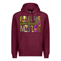 Burgundy Pour me something mister Marri Gras Premium Hoodie - HowdyJamesFarm