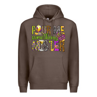 Coffee Pour me something mister Marri Gras Premium Hoodie - HowdyJamesFarm