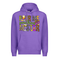 Purple Pour me something mister Marri Gras Premium Hoodie - HowdyJamesFarm
