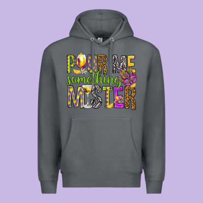 Pour Me Something Mister Marri Gras Premium Hoodie Designed By Howdyjamesfarm