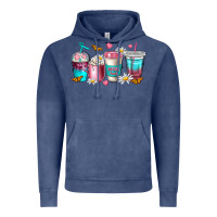 Vintage Denim mom fuel coffee cups Vintage Hoodie - NancyCooperArtShop