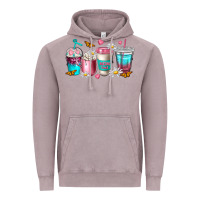 Vintage Zinc mom fuel coffee cups Vintage Hoodie - NancyCooperArtShop