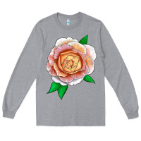 Heather Grey Fun In The Sun Rose Long Sleeve Tee - LillyAllenDesigns