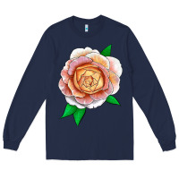 Navy Fun In The Sun Rose Long Sleeve Tee - LillyAllenDesigns