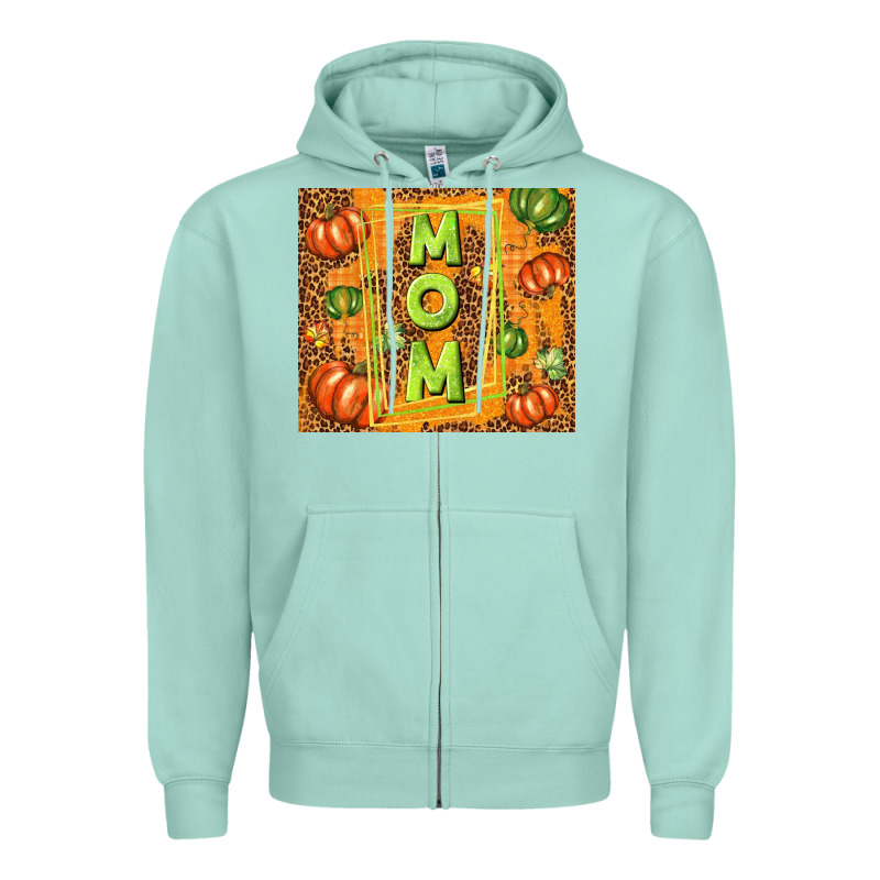 Fall Mom Mother's Day Zipper Hoodie by TumblerDesignByShophia | Teevron