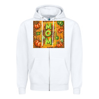 White fall mom mother's day Zipper Hoodie - TumblerDesignByShophia