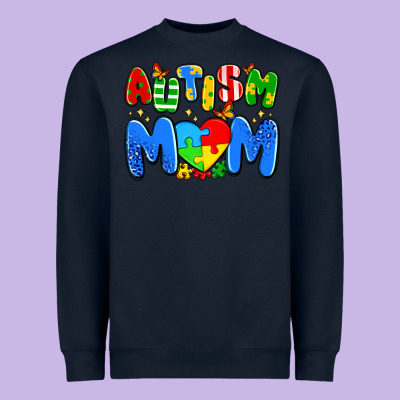 Autism Mom Heavyweight Sweatshirt Designed By Artiststas