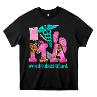 Black m a medical assistant Heavy Core Tee - AdoDesignShop