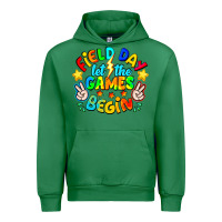 Emerald Field Day Let The Games Begin Urban Hoodie - CowhideDigitalArt