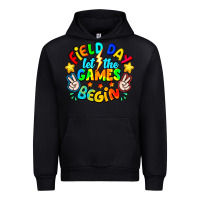 Foreset Green Field Day Let The Games Begin Urban Hoodie - CowhideDigitalArt
