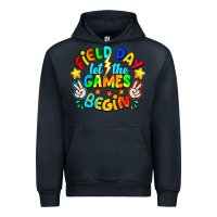 Navy Field Day Let The Games Begin Urban Hoodie - CowhideDigitalArt