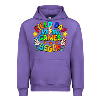 Tulip Field Day Let The Games Begin Urban Hoodie - CowhideDigitalArt