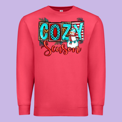 Cozy Season Premium Sweatshirt Designed By Oliviacreatesart