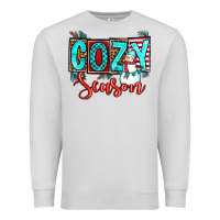 Dove Grey cozy season Premium Sweatshirt - OliviaCreatesArt