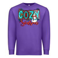 Purple cozy season Premium Sweatshirt - OliviaCreatesArt