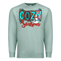 Seafoam cozy season Premium Sweatshirt - OliviaCreatesArt