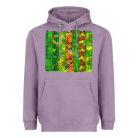 Lavender St. Patrick's Day brushstrokes Heavyweight Hoodie - HowdyJamesFarm