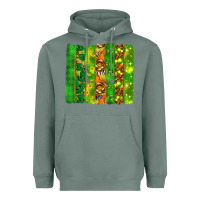 Sage St. Patrick's Day brushstrokes Heavyweight Hoodie - HowdyJamesFarm