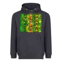 Smoke St. Patrick's Day brushstrokes Heavyweight Hoodie - HowdyJamesFarm