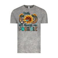 With God All Things Are Possible Malias Vintage Tee | Teevron