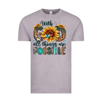 Vintage Zinc with god all things are possible malias Vintage Tee - MaliasSmallBusiness