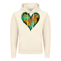 Vintage Artic Sunflower Heart Vintage Hoodie - Jasminsmagicworld