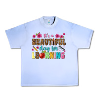 Grape Ice its a beautiful day for learning Urban Heavy Tee - NancyCooperArtShop